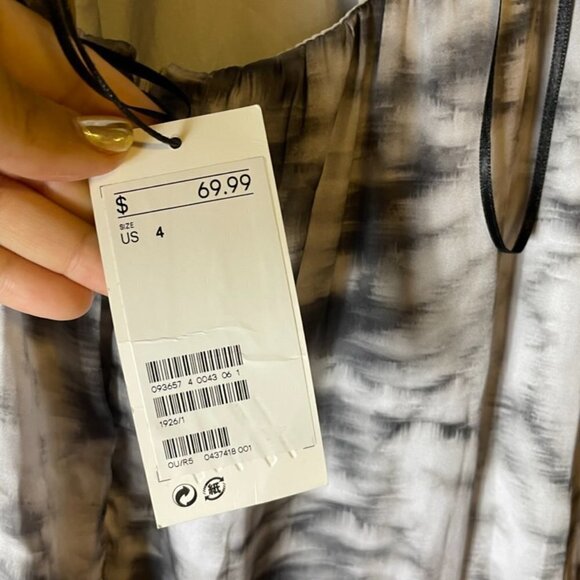 H&M Gold Label Tie Back Halter Maxi Dress NWT - Picture 7 of 7